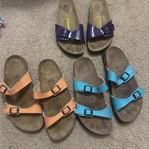 Birkenstock Kids Sandals - Purple, Orange, Blue